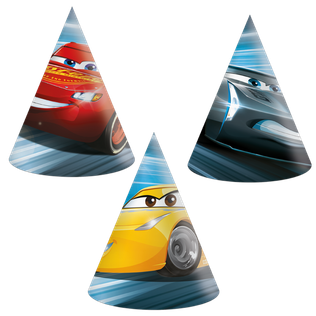 Cars Victory is Mine - FSC Paper Hats (Mixed Designs) - 97287