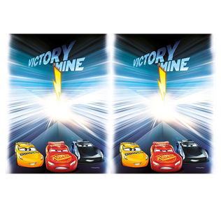 Cars Victory is Mine - Plastic Tablecover 120x180cm - 97291