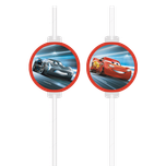 Cars Victory is Mine - FSC Medallion Paper Drinking Straws - 97293