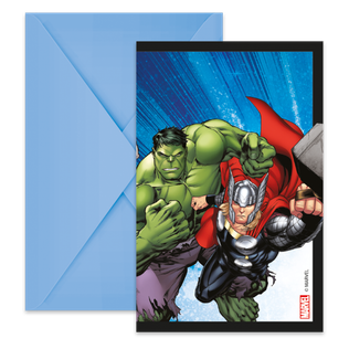 Avengers Evergreen - Invitations & Envelopes FSC - 97309