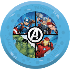 Avengers Evergreen - Party Reusable Plates 21cm 4pcs - 97310