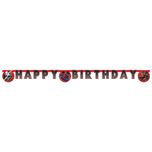 - Happy Birthday Paper Letter Banner 2m FSC - 97319
