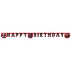 - Happy Birthday Paper Letter Banner 2m FSC - 97319