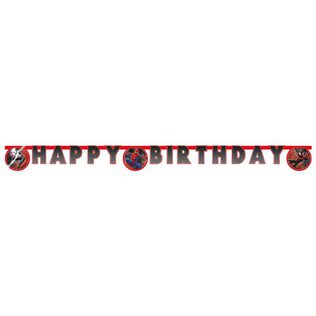 - Happy Birthday Paper Letter Banner 2m FSC - 97319