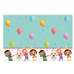 Cocomelon Birthday - Plastic Tablecover 120x180cm - 97884