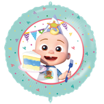 Cocomelon Birthday - Round Foil Balloon 46 cm. - 97885