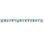 Stumble Guys - FSC "Happy Birthday" Die-Cut Paper Banner - 97944