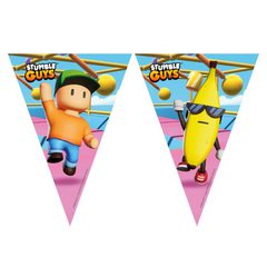 Stumble Guys - FSC Paper Triangle Flag Banner (9 flags) - 97946