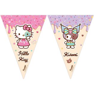 - Paper Triangle Flag Banner (9 flags) FSC. - 98236
