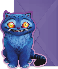 K-Pop Demon Hunters - FSC Die-Cut Invitations & Envelopes - 98648