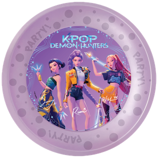 K-Pop Demon Hunters - Party Reusable Plates 21cm - 98649