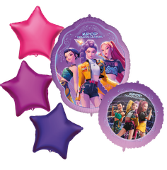 K-Pop Demon Hunters - Foil Balloons Bouquet - 98654