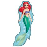 Ariel Curious - Shaped Super Size Foil Balloon 99x40cm - 97467