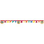 - "Happy Birthday" Die-Cut Banner 2m FSC - 97229