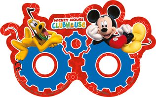 Mickey Rock the House - Die-Cut Masks - 81521